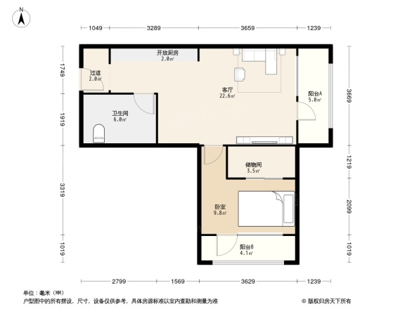 亿城西山公馆户型图