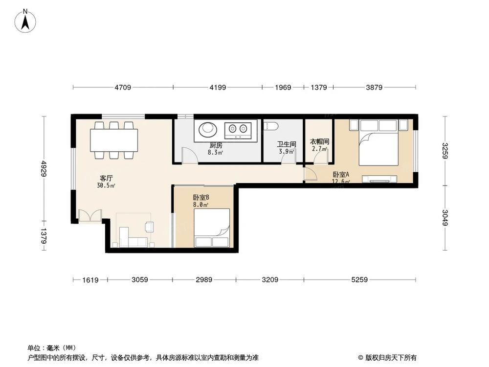 相似户型图