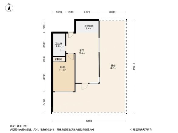 大西洋新城G区户型图