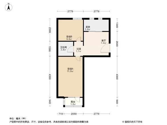 青年湖西里户型图