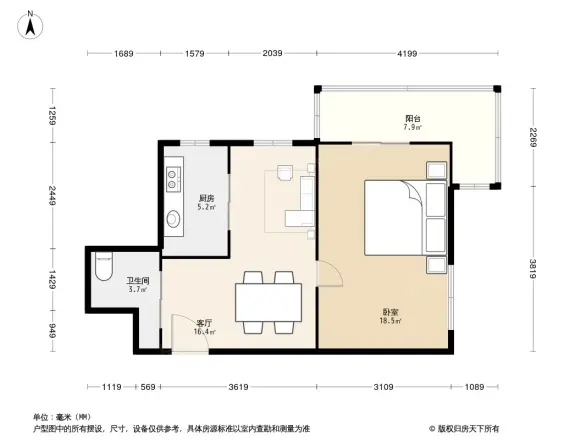 双榆树西里户型图
