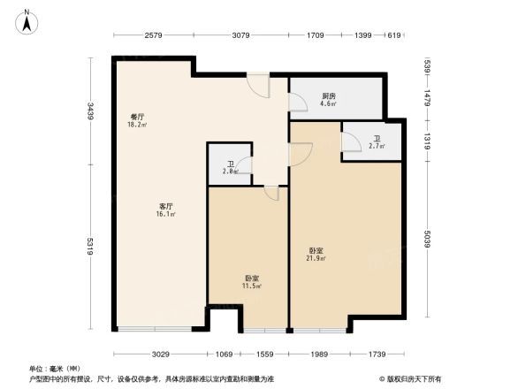林奥嘉园户型图