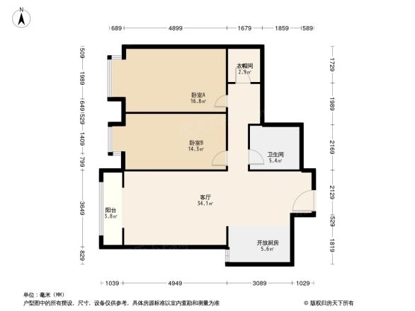 林奥嘉园户型图