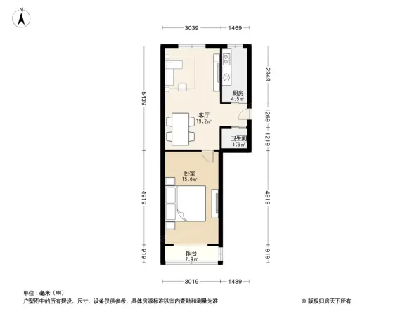 角门甲4号院户型图