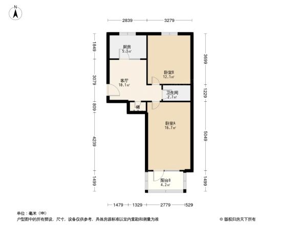 青年湖西里户型图
