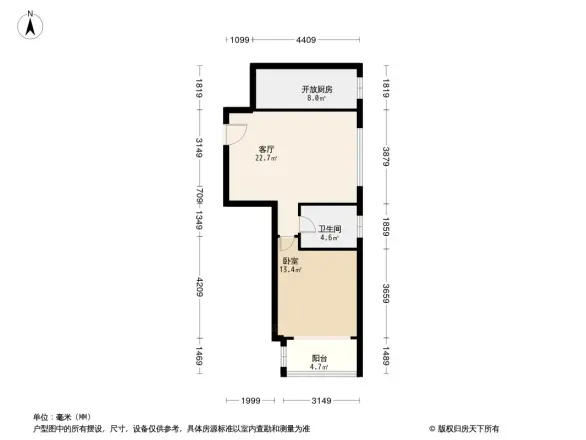 建邦枫景户型图
