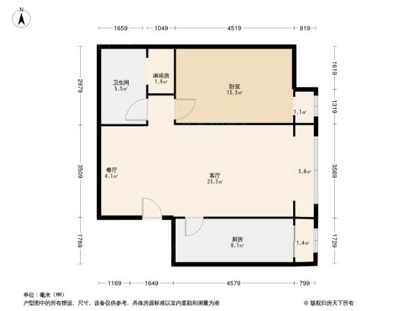 林奥嘉园户型图