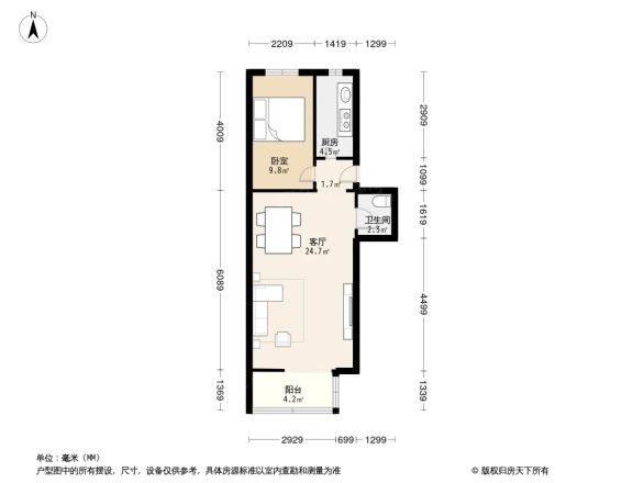 石佛营东里105号院户型图