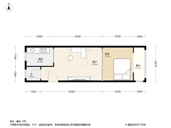 厂洼小区户型图