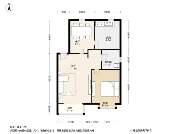 京汉旭城户型图