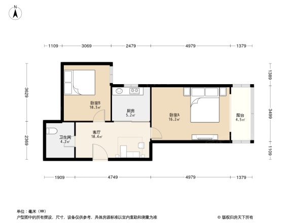 和枫雅居户型图