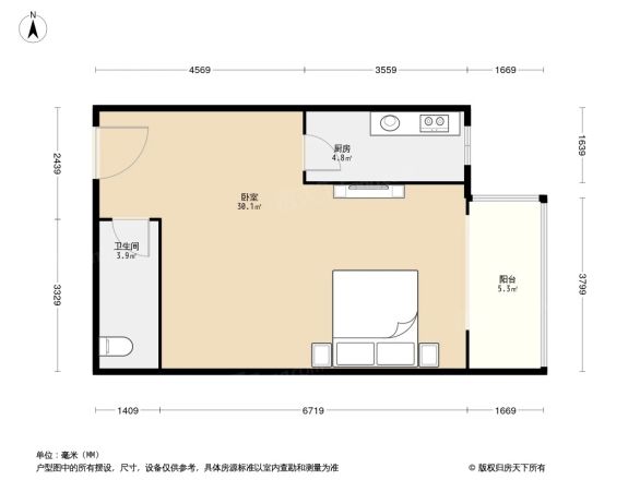 天创公馆户型图