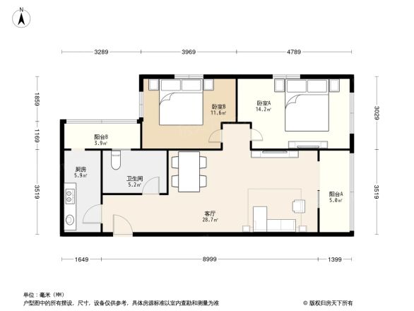 紫萝园户型图