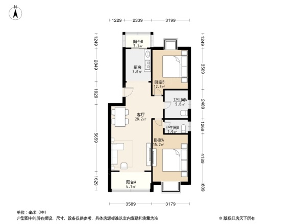汇丰家园户型图