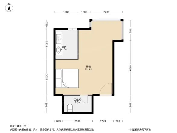 蓝筹名座户型图