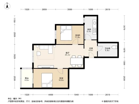 迎曦园户型图