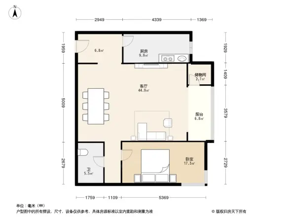 华亭嘉园户型图
