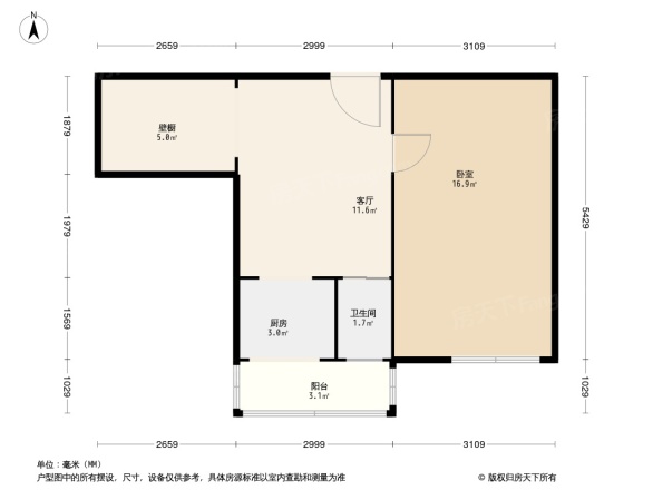 厂洼小区户型图