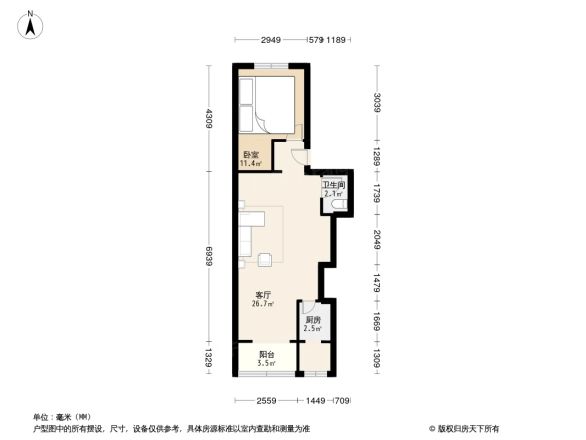 团结湖中路北二条户型图