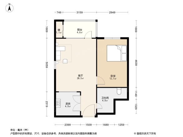 华亭嘉园户型图