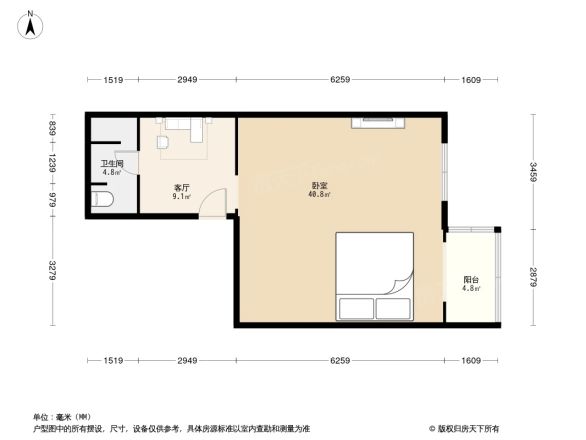 优士阁户型图