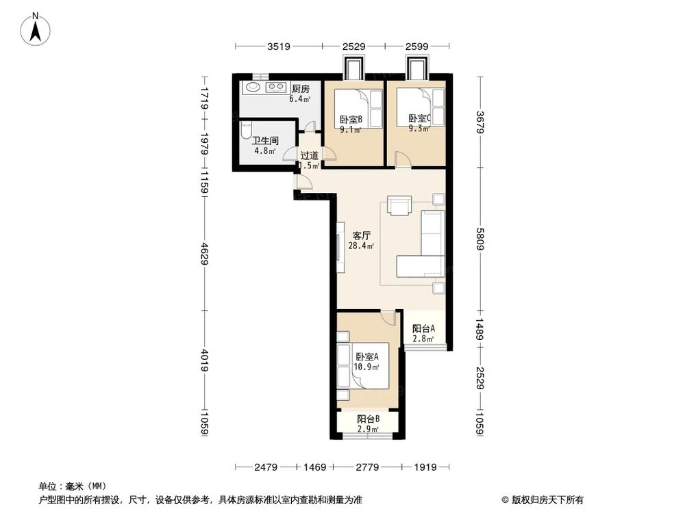 相似户型图