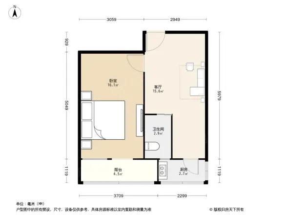 芳园里户型图