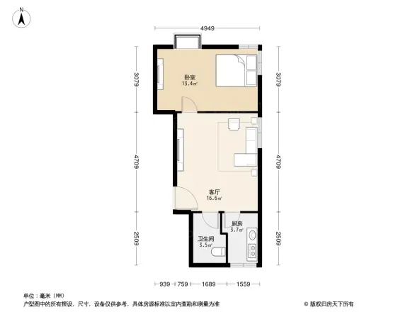 新新天第户型图