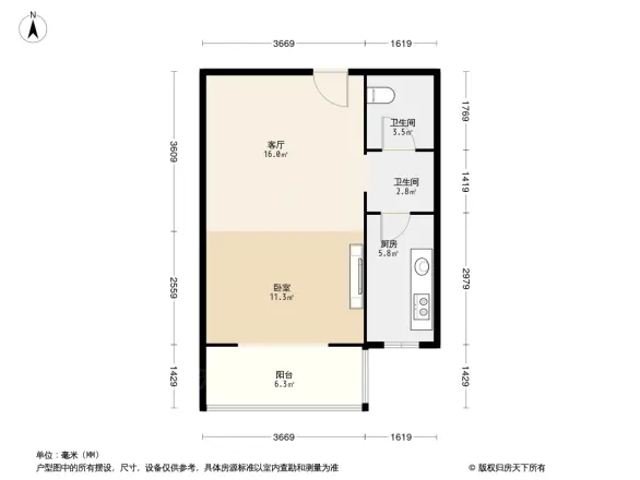 双龙南里户型图