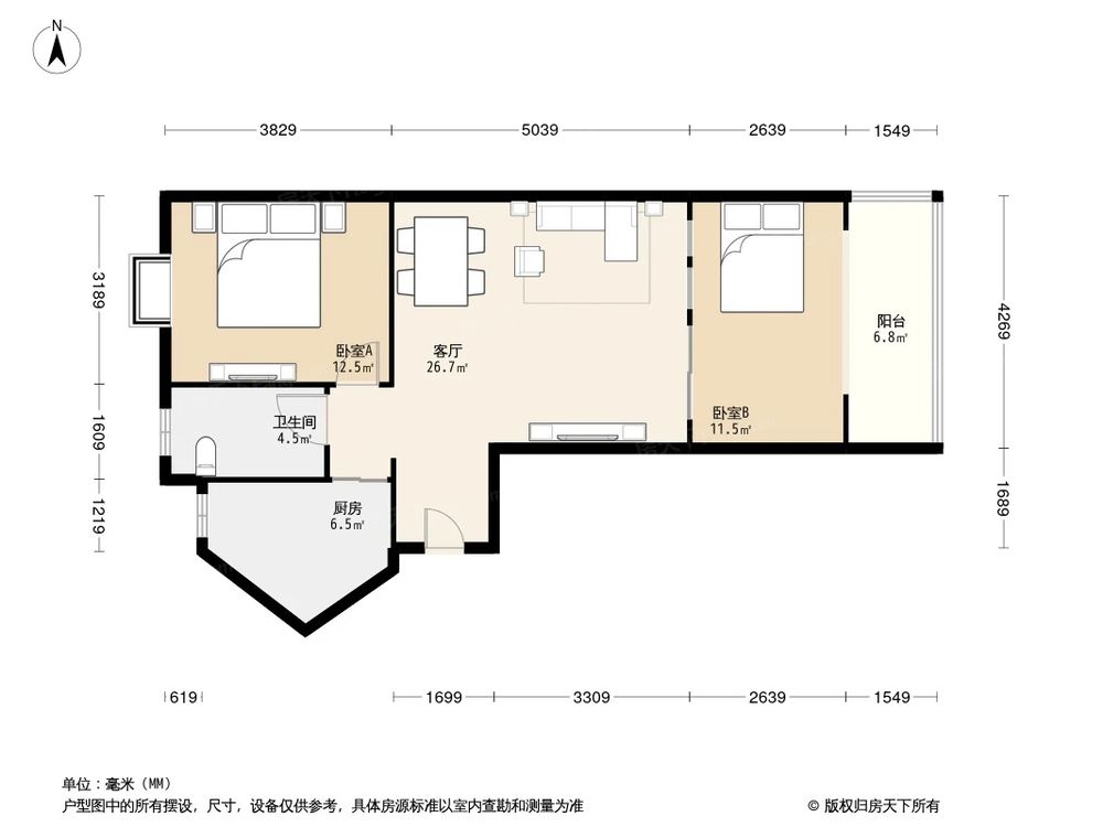 相似户型图