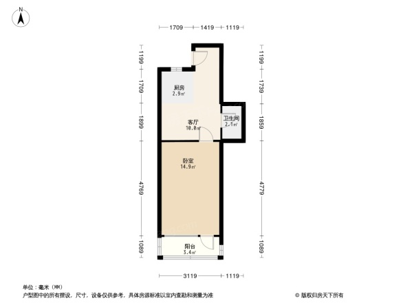 翠微南里户型图
