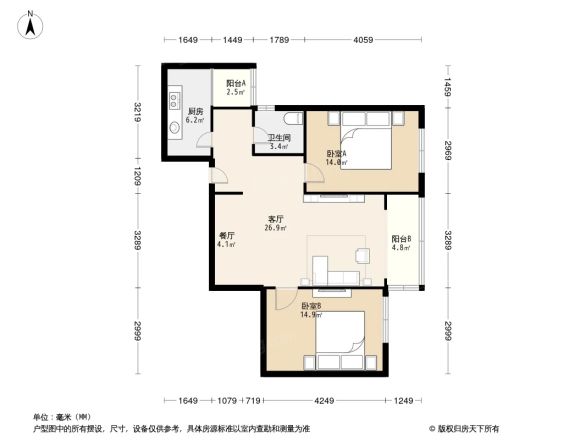 紫萝园户型图