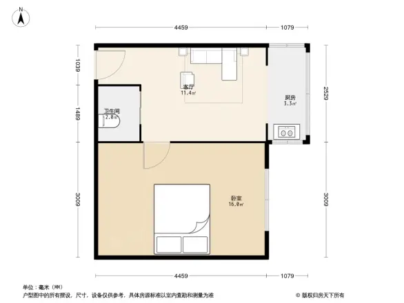芳园里户型图