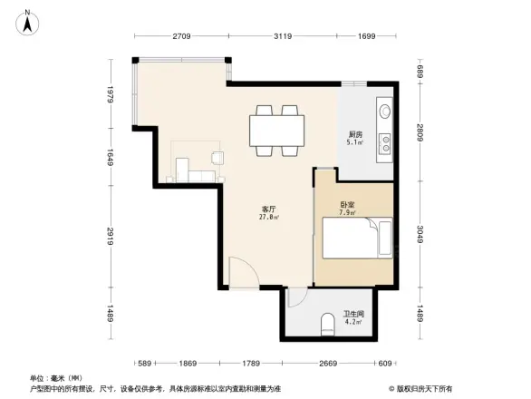 蓝筹名座户型图