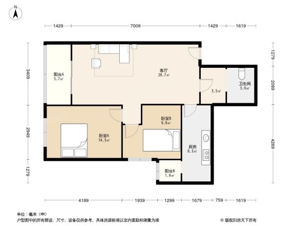 紫萝园户型图