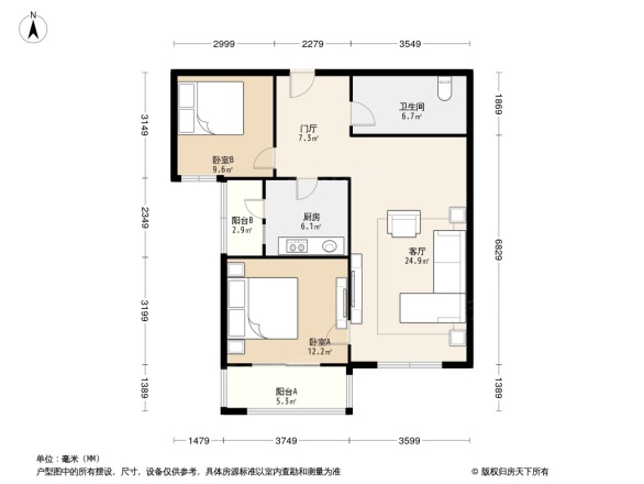 宏大南园户型图