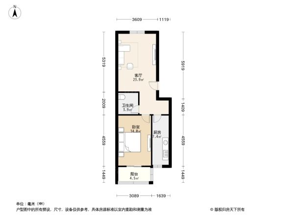 新月家园户型图