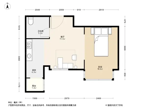西成忆树户型图