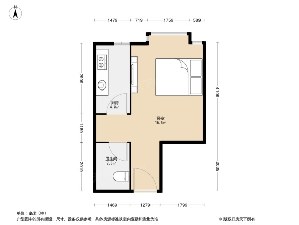 新新天第户型图