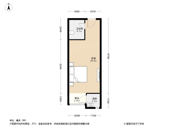 上海沙龙户型图
