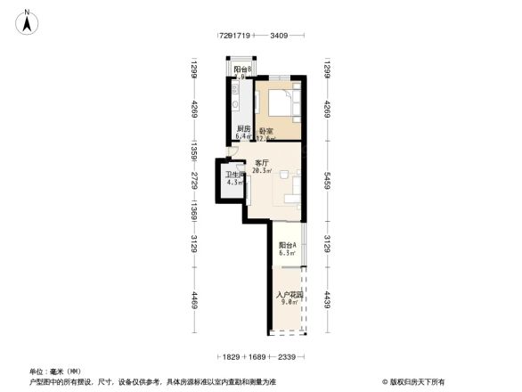 新月家园户型图
