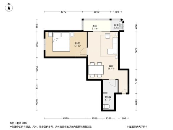 汇达公寓户型图