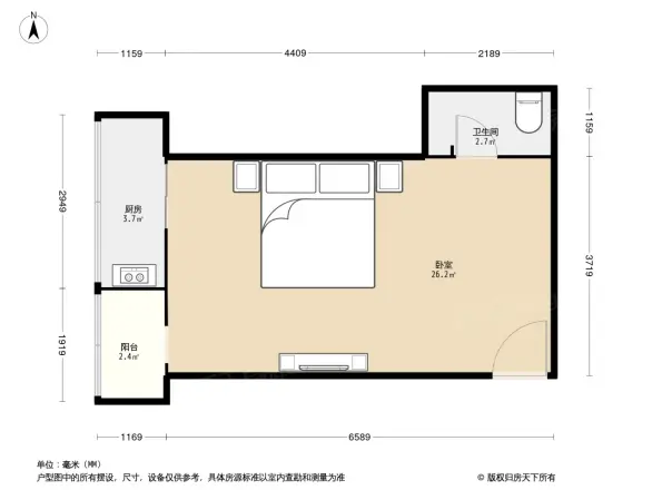 世纪星家园户型图