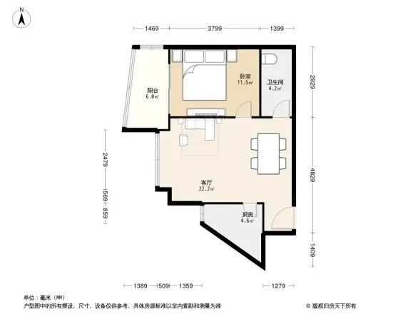 似海怡家户型图