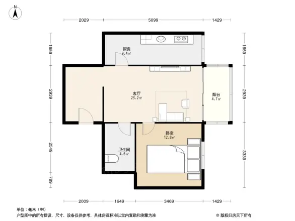 红莲晴园户型图