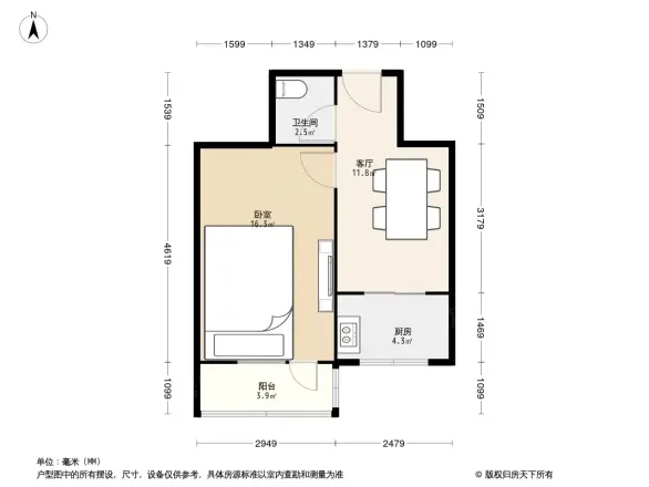 厂洼小区户型图