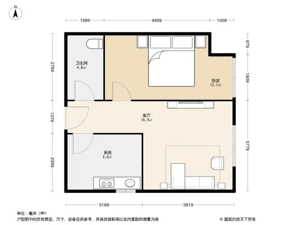 万年花城二期户型图