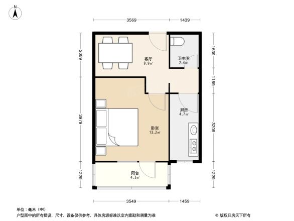永泰西里户型图