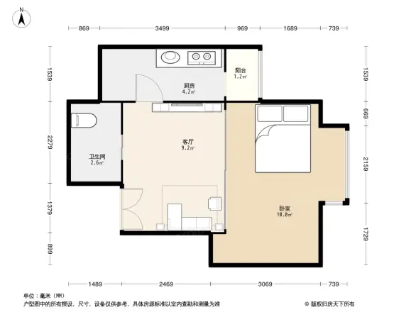 万年花城二期户型图