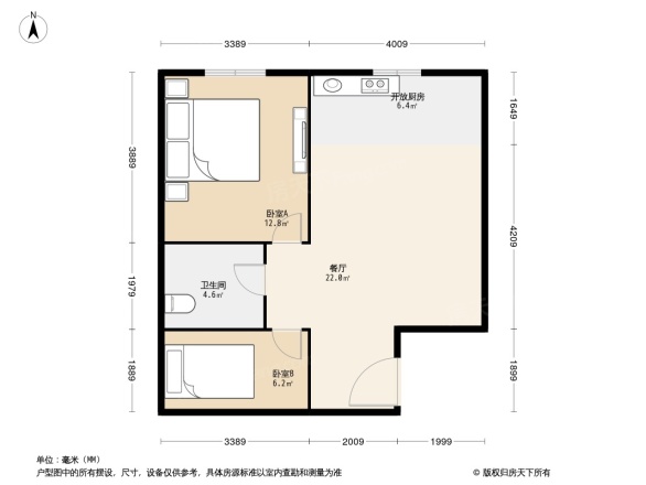 上地佳园户型图